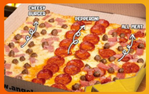 mekus mekus all meat pizza