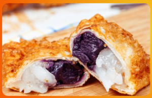 ube macapuno pie