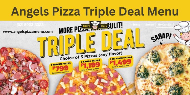 Triple Deal Menu Angels