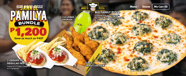 Angel’s Pizza Sana Ol Pamilya Bundle