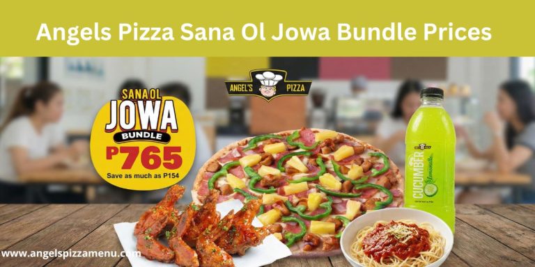 Angels pizza Sana Ol Jowa bundle with prices