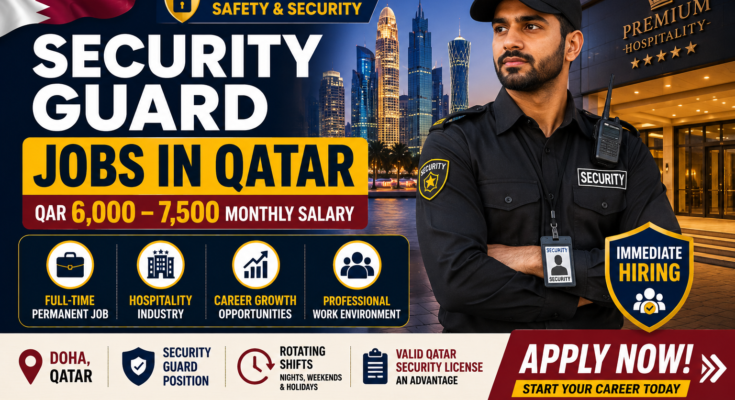 SECURITY GUARD JOBS IN QATAR